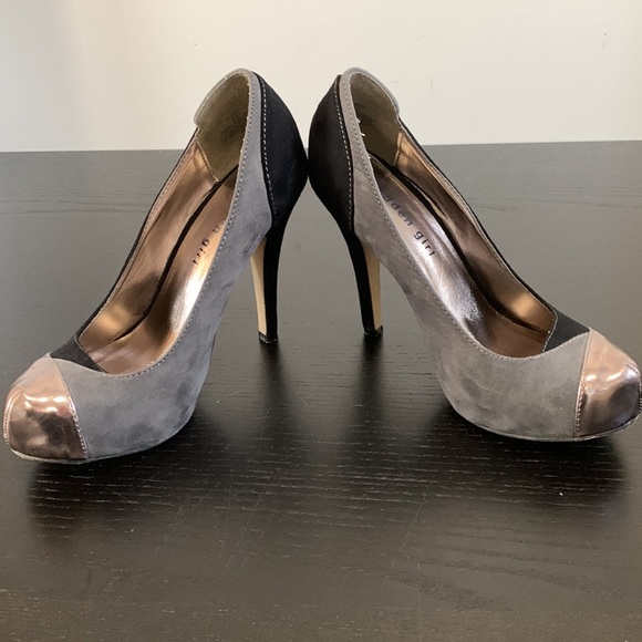 MADDEN GIRL suede, stiletto, platform heels - Picture 8 of 12